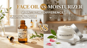 Face Oil vs Moisturizer: What's the Difference?