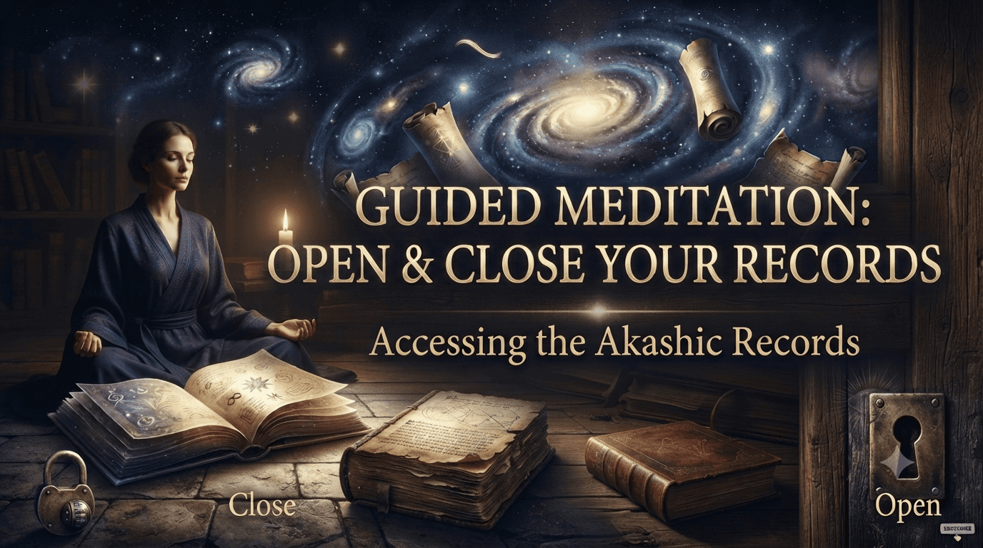 An Akashic Records Guided Meditation to Open and Close Your Records